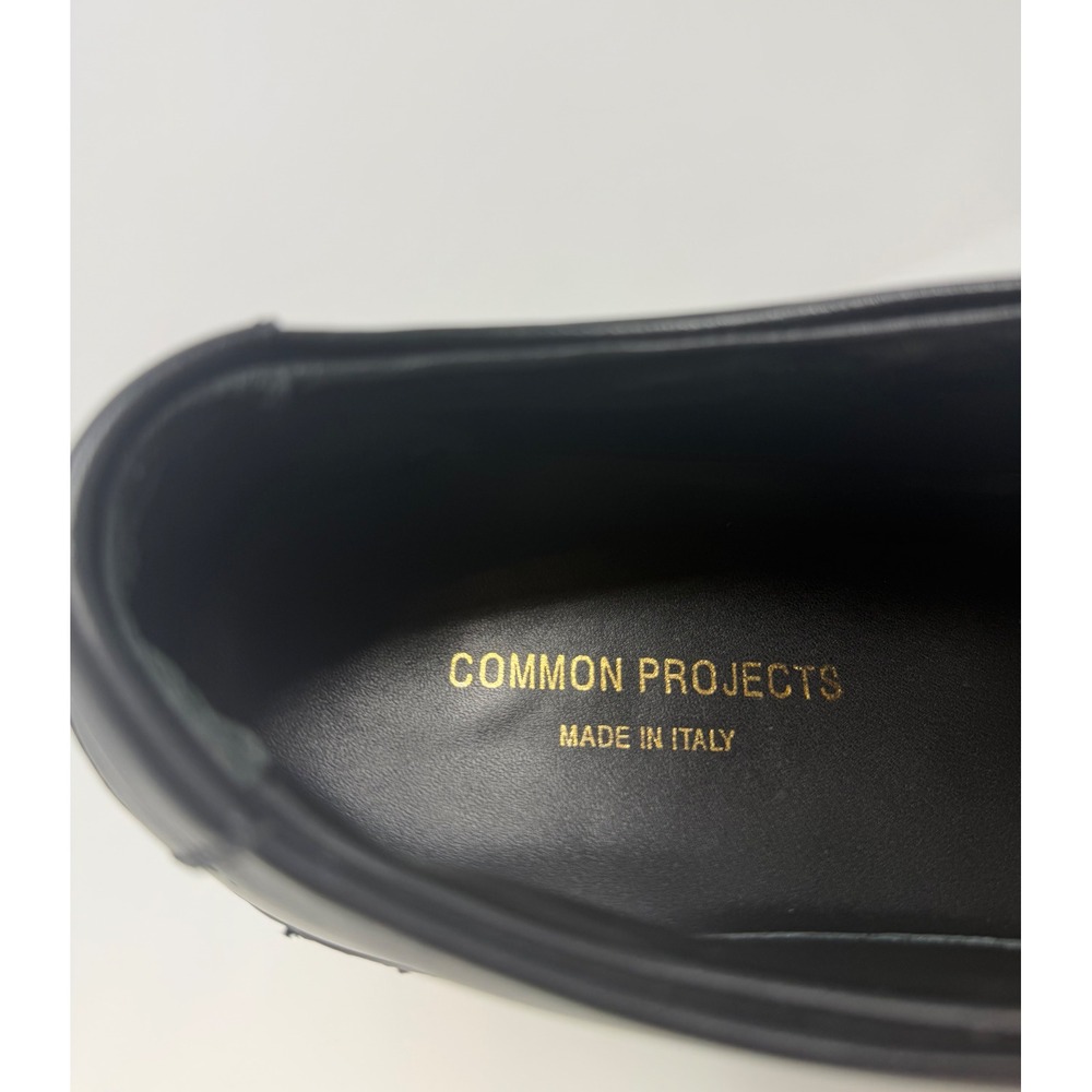 Common Projects Achilles Low Top Sneaker Black Size 11 US 44 EU - Picture 8 of 10